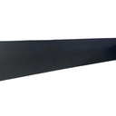 Ver imagem 2 de Moldura Painel Ripado Eva Autocolante Liso 7cmx5mm 10 Metros - Preto