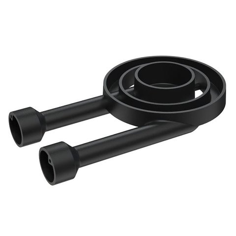 Queimador Duplo Médio de Fogão Industrial Ferro Cyd 17,5cm