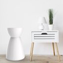 Ver imagem 2 de Banqueta Rad Im In Pp Branco 54,7cm (altura)