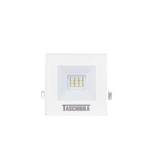 Refletor Tr Led 10w Slim Branco - Taschibra Verde