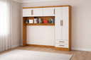 Ver imagem 1 de Modulado com Aéreo 5 Portas 2 Gavetas Velvet -grand Line