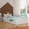 Quarto de Bebê Montessoriano Completo com Cama,  Cômoda, Guarda roupa e mesa de cabeceira  Retrô Sonhare - 16