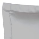 Ver imagem 3 de Fronha Altenburg Algodão Lux 200 Fios 100% Algodão 50cm X 70cm Cinza