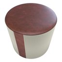 Ver imagem 3 de Puff Banqueta Redondo Luxo Copenhage Matrix