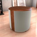 Ver imagem 2 de Puff Banqueta Redondo Luxo Copenhage Matrix
