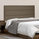 Ver imagem 4 de Cabeceira Painel Estofada Box Casal King 195cm Caramelo