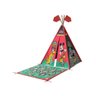 Conjunto 3 Cabana Tenda Infantil Bayern Verde e Rosa Claro Menino Menina - 4