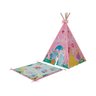 Conjunto 3 Cabana Tenda Infantil Bayern Verde e Rosa Claro Menino Menina - 5