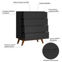 Ver imagem 7 de Conjunto Dormitório Retrô Havanna