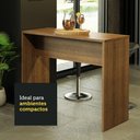 Ver imagem 6 de Bancada Para Cozinha Lux Madesa 115 Cm Rustic
