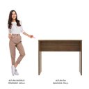 Ver imagem 3 de Bancada Para Cozinha Lux Madesa 115 Cm Rustic