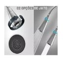 Ver imagem 3 de Torneira Misturador Gourmet Preto Flexível Cone Cozinha Mesa