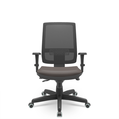 Brizza Tela Slider 3d Base Stand Plaxmetal Ergonômica sem Ap - Sintético Café