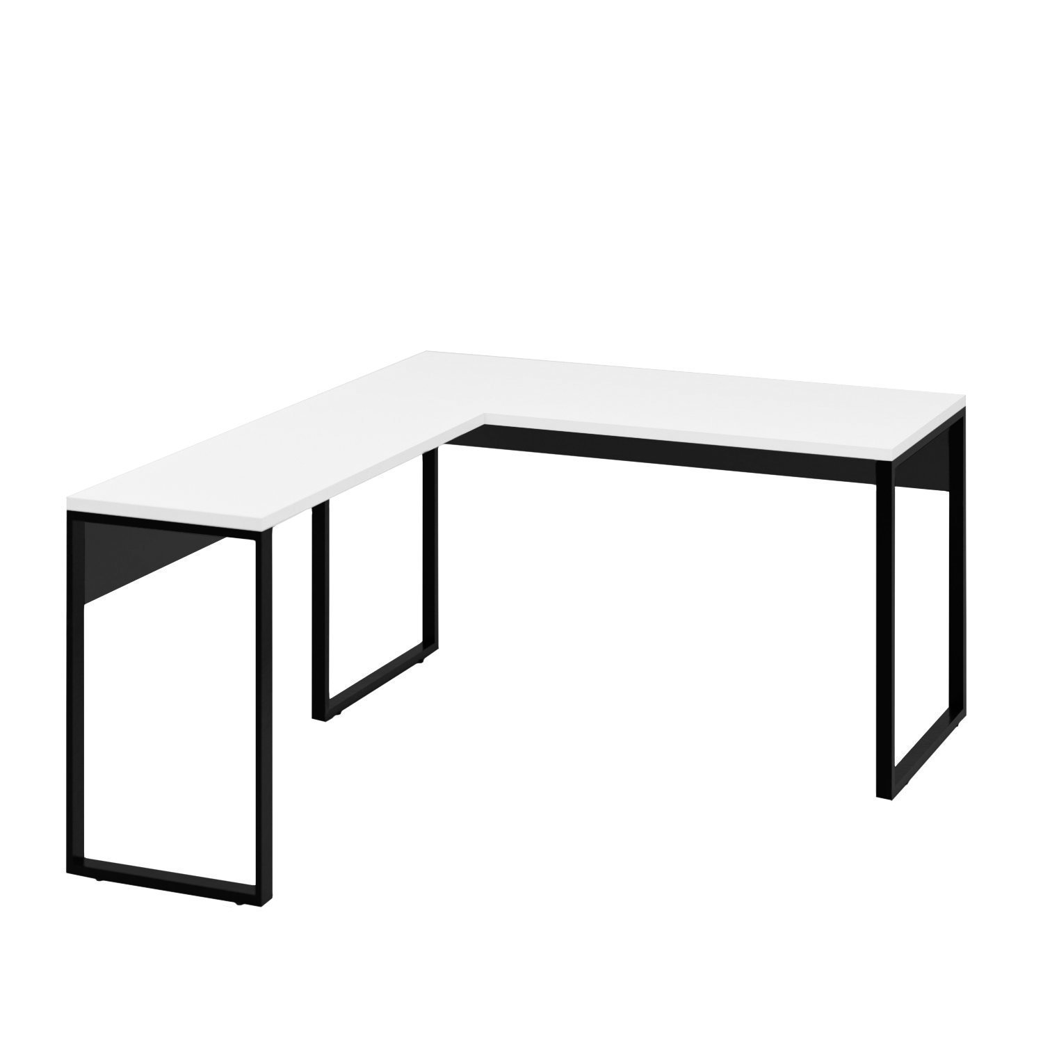 Mesa de Canto em L Escrivaninha Industrial 135x150cm - 3
