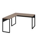 Ver imagem 3 de Mesa de Canto em L Escrivaninha Industrial 135x150cm