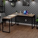 Ver imagem 1 de Mesa de Canto em L Escrivaninha Industrial 135x150cm