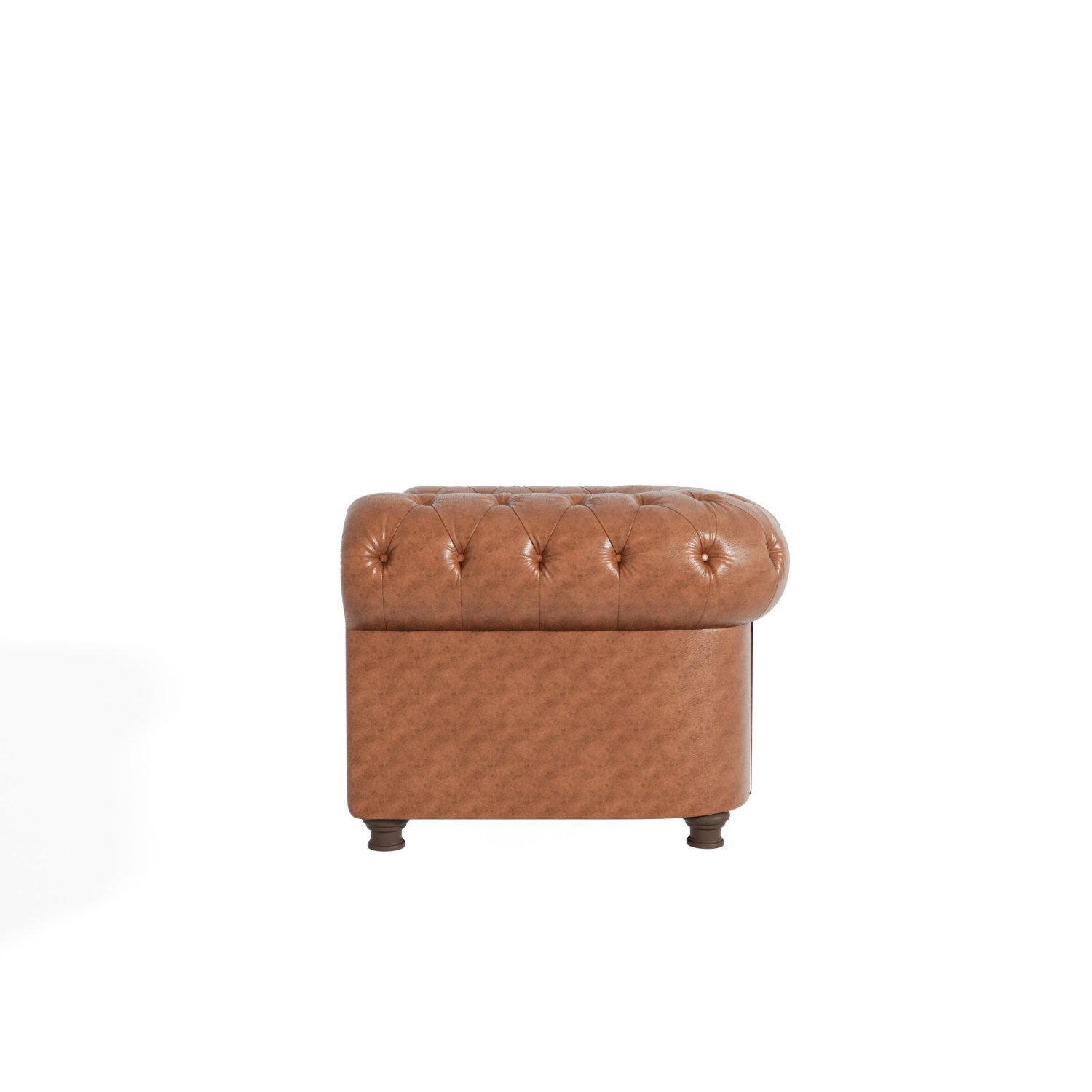 Poltrona Chesterfield Jared Couro Sintético Yescasa - 4