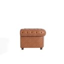 Ver imagem 4 de Poltrona Chesterfield Jared Couro Sintético Yescasa