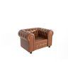 Poltrona Chesterfield Jared Couro Sintético Yescasa - 6