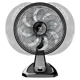 Ventilador de Mesa Parede Silencioso 50cm Flow Turbo 127v - 4
