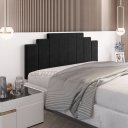 Ver imagem 1 de PAINEL CAMA BOX SUSPENSA DUBAI GRAFITE 1.40