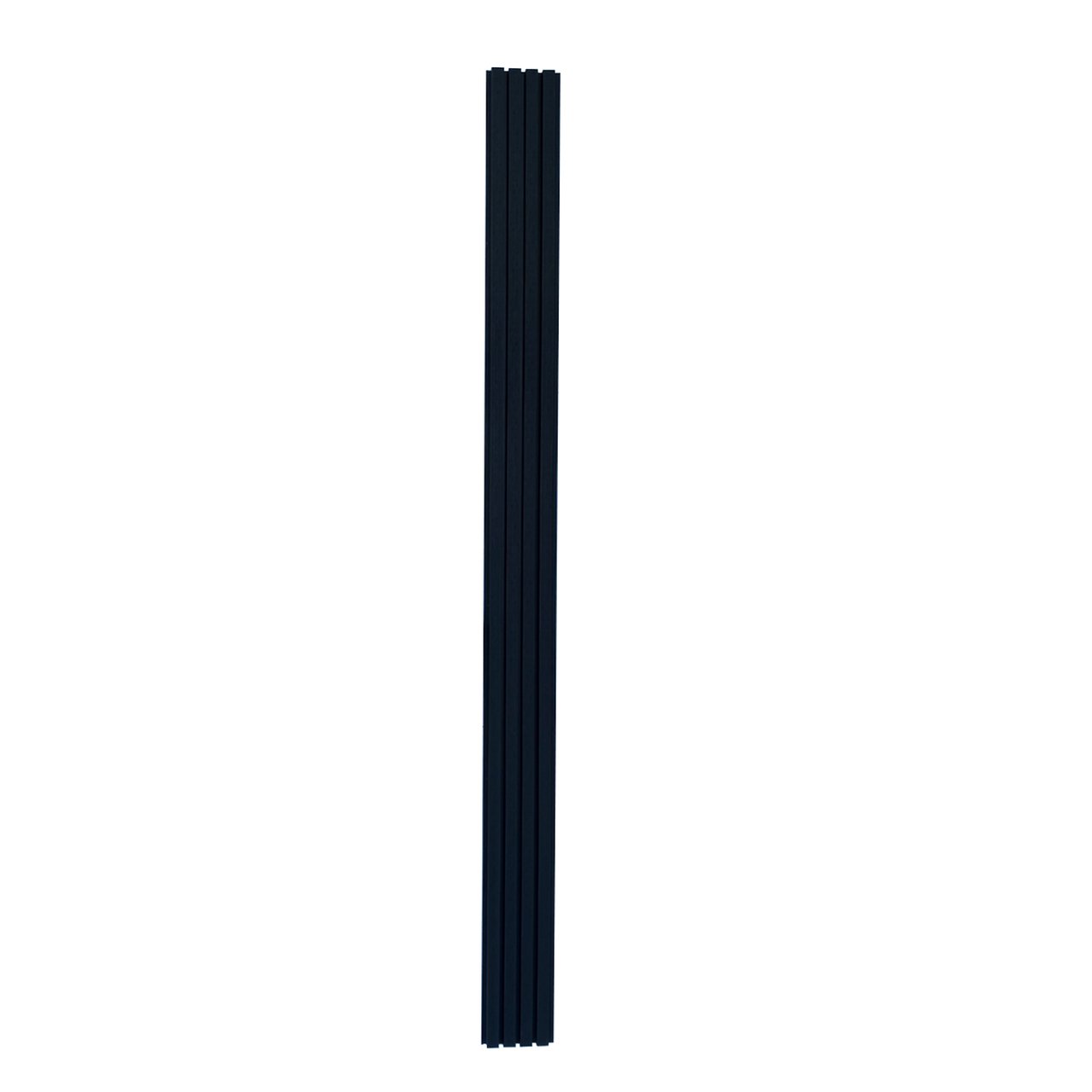 Painel Ripado Wpc Externo Cor Preto 2,90m X 20cm (0,58m²) - 7