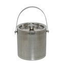 Ver imagem 1 de Balde de Gelo com Tampa em Aço Inox Prata 16cm 16693-pl