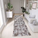 Ver imagem 1 de Passadeira para Cozinha Antiderrapante 130 X 45 Tapete Tecido Tear Artesanal Decoração Jacquard