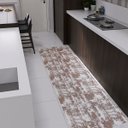 Ver imagem 2 de Passadeira para Cozinha Antiderrapante 130 X 45 Tapete Tecido Tear Artesanal Decoração Jacquard