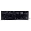 Ver imagem 2 de Teclado sem Fio Multimidia K270 Logitech com Unifying
