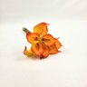 Calla Laranja Ramalhete 35cm 9 Flores Copo de Leite - 6
