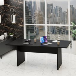 Mesa De Reunião Para Escritório 200x100cm - 2