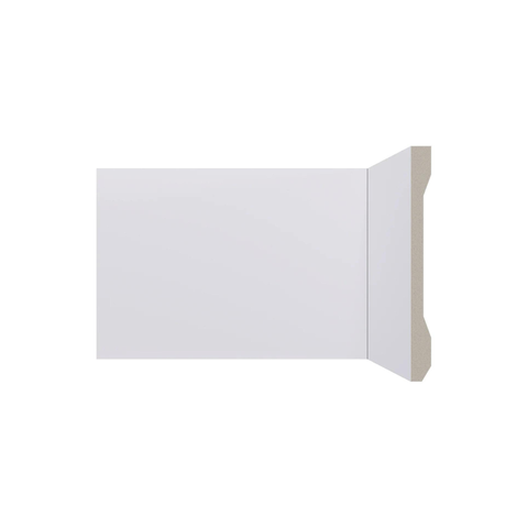 Rodape Poliestireno 15cm Branco 2,20Mts - Bellant