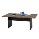 Ver imagem 4 de Mesa de Reunião para Escritório 200x100cm Marrom/Nogal