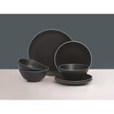 Ver imagem 2 de Aparelho de Jantar Preto com 18 Peças - Mason Cash