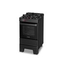 Ver imagem 2 de Fogão Esmaltec Ideal Top Glass 4 Bocas Forno 50l Bivolt Preto Acendimento Automático