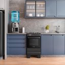 Ver mais imagens de Fogão Esmaltec Ideal Top Glass 4 Bocas Forno 50l Bivolt Preto Acendimento Automático