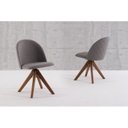 Ver imagem 3 de Cadeira Giratória para Sala de Jantar Ediane