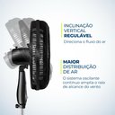 Ver imagem 3 de Ventilador de Coluna Mondial Super Turbo 8 Pás 40cm Preto Prata Vtx-40C-8P Sku Principal: 303305