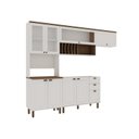 Ver imagem 2 de Cozinha Completa com Cristaleira Forno 100% MDF Iluminata