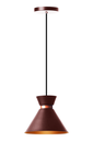 Ver imagem 1 de Lustre Pendente Dubai 17cm Para Mesa Balcão Gourmet Cor: Marrom
