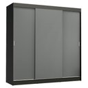 Ver imagem 3 de Guarda-roupa Casal Madesa Reno 3 Portas de Correr