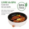 Panela Frigideira Elétrica Grill Antiaderente Tampa Vidro - 6