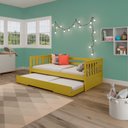 Ver imagem 1 de Bicama Infantil Mission em Madeira Maciça/MDF Amarelo