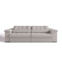 Ver imagem 7 de Sofá Linho 4 Lugares Retrátil e Reclinável 230m Majestoso Espresso Móveis