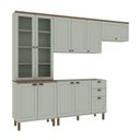 Ver imagem 2 de Cozinha Completa com Cristaleira 100% MDF Iluminata