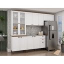 Ver imagem 1 de Cozinha Completa com Cristaleira 100% MDF Iluminata