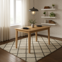 Ver imagem 1 de Mesa de Jantar Retangular 110x68cm Nicoli Amarelo/Mel