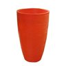 Vaso Planta 45x30 Oval Moderno Polietileno - LARANJA SUNSET 010 - 1