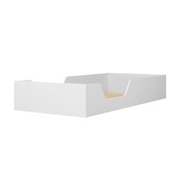Quarto Infantil Completo com Cama Guarda Roupa Estante Mesa de Cabeceira e Baú Serelepe - 11